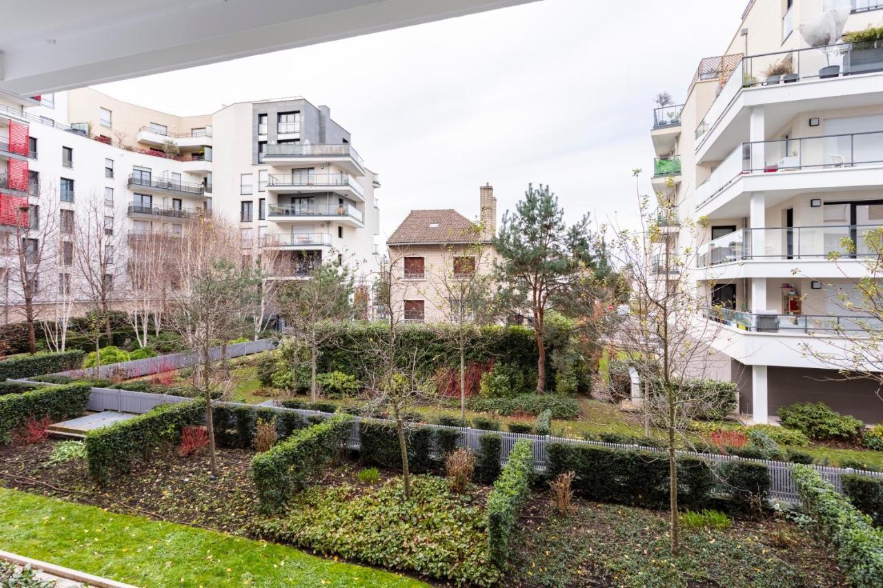 Apart Neuf Quartier Sympa Bois-Colombes Exterior foto